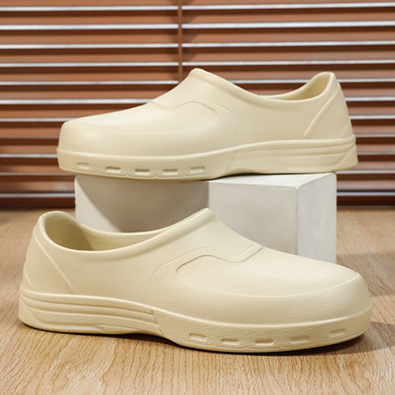 Chaussures de travail imperméables grandes tailles à enfiler - Beige - UE44–45 (US10–11) - image 9