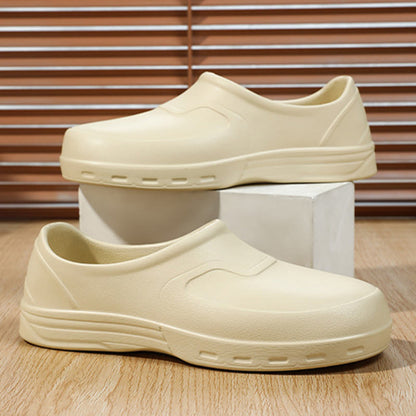 Chaussures de travail imperméables grandes tailles à enfiler - Beige - UE44–45 (US10–11) - image 9