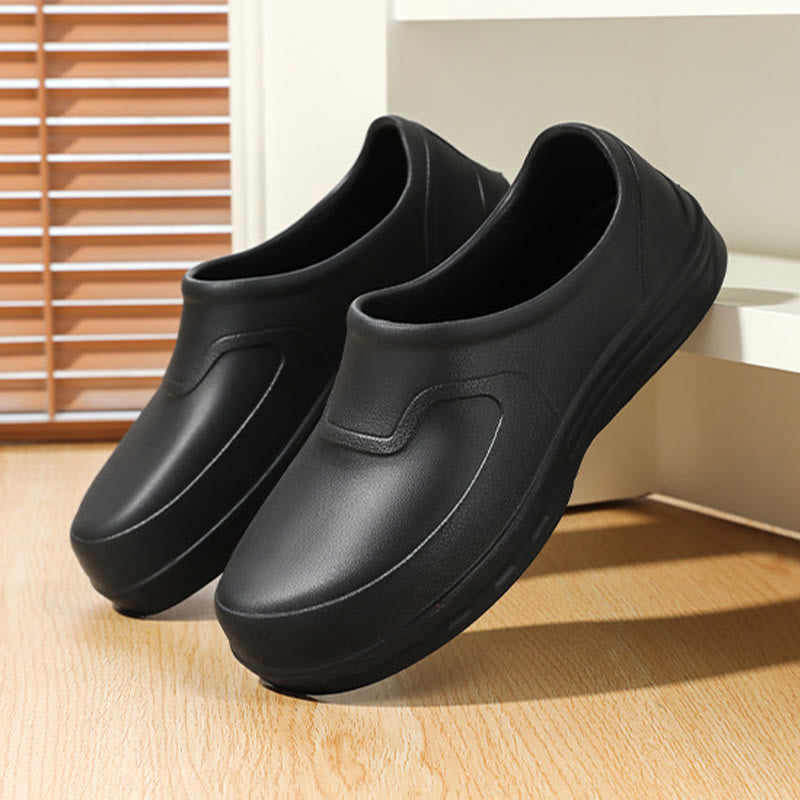 Chaussures de travail imperméables grandes tailles à enfiler - Noir - UE44–45 (US10–11) - image 8