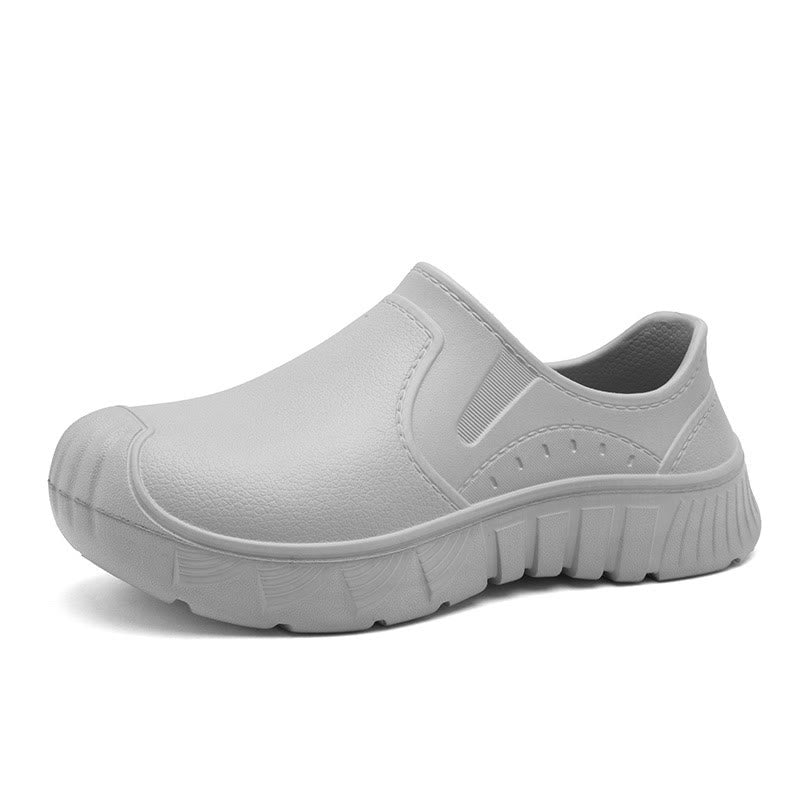 Chaussures de travail antidérapantes grande taille - Gris - UE45 (US11) - image 14