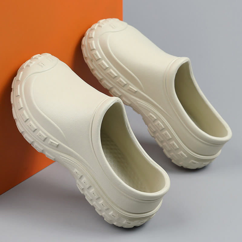 Chaussures de travail confortables grandes tailles - Beige - UE45 (US11) - image 12