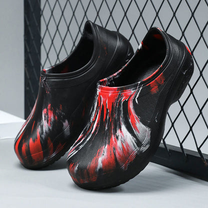 Chaussures de travail légères grandes tailles - Noir - EU44-45(US10-11) - image 11