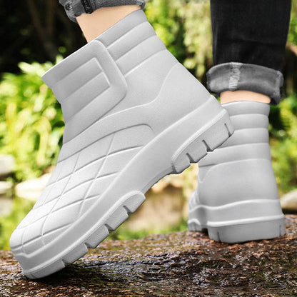 Chaussures de travail imperméables et épaisses grandes tailles - image 5