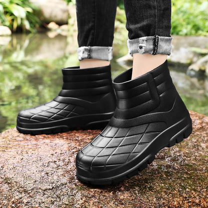Chaussures de travail imperméables et épaisses grandes tailles - image 1