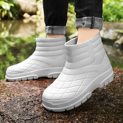 Chaussures de travail imperméables et épaisses grandes tailles - image 4