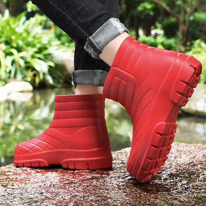 Chaussures de travail imperméables et épaisses grandes tailles - image 9