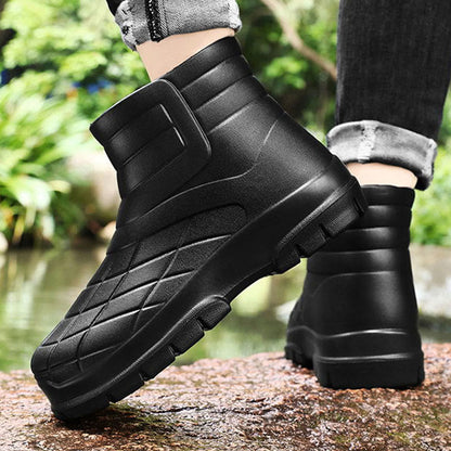 Chaussures de travail imperméables et épaisses grandes tailles - image 2