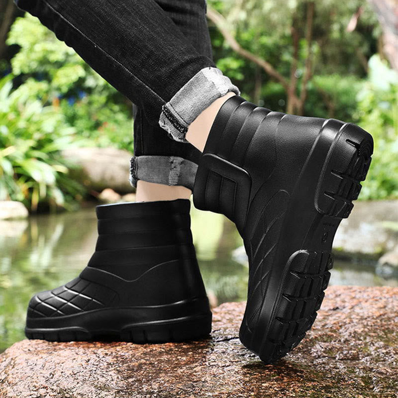 Chaussures de travail imperméables et épaisses grandes tailles - image 3