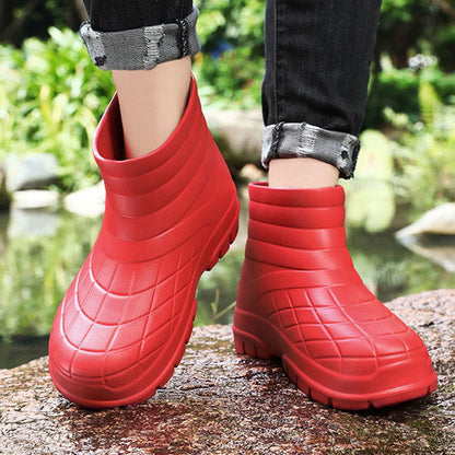 Chaussures de travail imperméables et épaisses grandes tailles - image 12