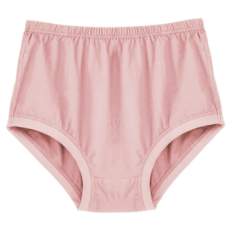 Culotte taille haute en coton doux à motif floral (lot de 2) - Rose - XXXL - image 6