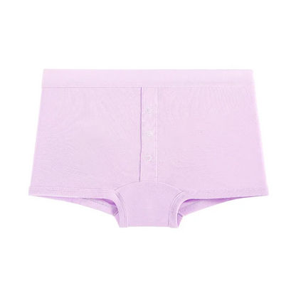 Culotte à boutons souples sur le devant (paquet de 2) - Violet - 2XL - image 7