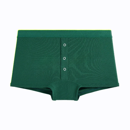 Culotte à boutons souples sur le devant (paquet de 2) - Vert - 2XL - image 5