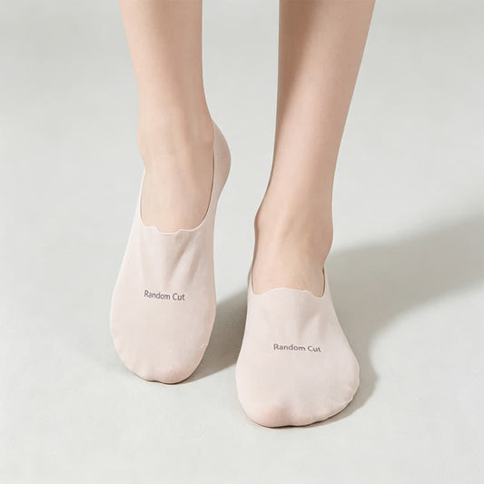 Chaussettes invisibles transparentes et respirantes (6 paires) - image 0