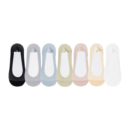 Chaussettes invisibles respirantes (7 paires) - Multicolore - EU39-44 (US6.5-9.5) - image 1