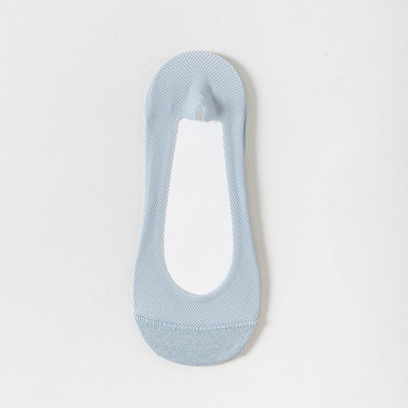 Chaussettes invisibles respirantes (7 paires) - Bleu - EU39-44 (US6.5-9.5) - image 3