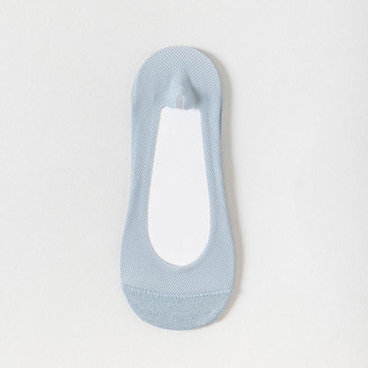Chaussettes invisibles respirantes (7 paires) - Bleu - EU39-44 (US6.5-9.5) - image 3