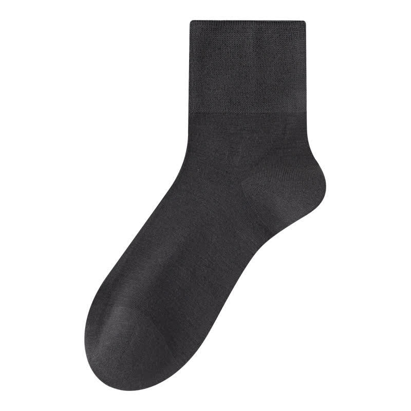 Chaussettes courtes en soie transparente (3 paires) - Gris - EU40-45 (US7-10) - image 4