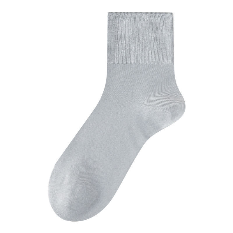 Chaussettes courtes en soie transparente (3 paires) - Champagne - EU40-45 (US7-10) - image 6