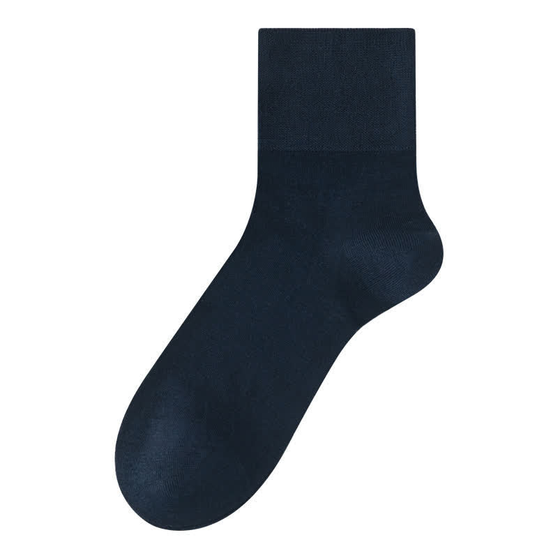 Chaussettes courtes en soie transparente (3 paires) - Bleu royal - EU40-45 (US7-10) - image 2