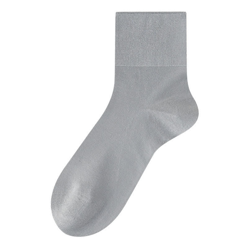 Chaussettes courtes en soie transparente (3 paires) - Nu - EU40-45 (US7-10) - image 7