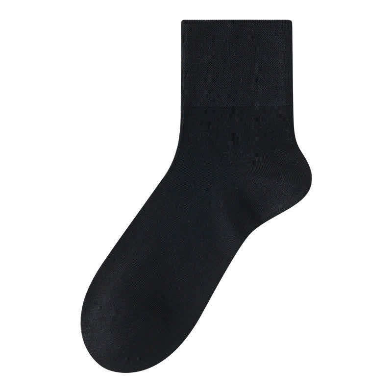 Chaussettes courtes en soie transparente (3 paires) - Noir - EU40-45 (US7-10) - image 3