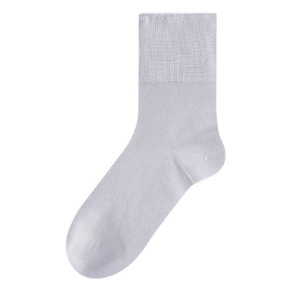 Chaussettes courtes en soie transparente (3 paires) - image 5