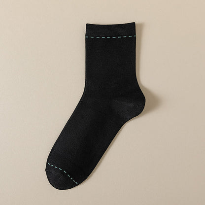 Chaussettes respirantes quart de tour (3 paires) - Noir - UE39-44 (US5-10) - image 3