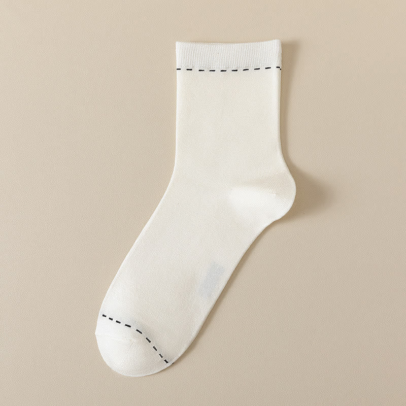 Chaussettes respirantes quart de tour (3 paires) - Blanc - UE39-44 (US5-10) - image 2