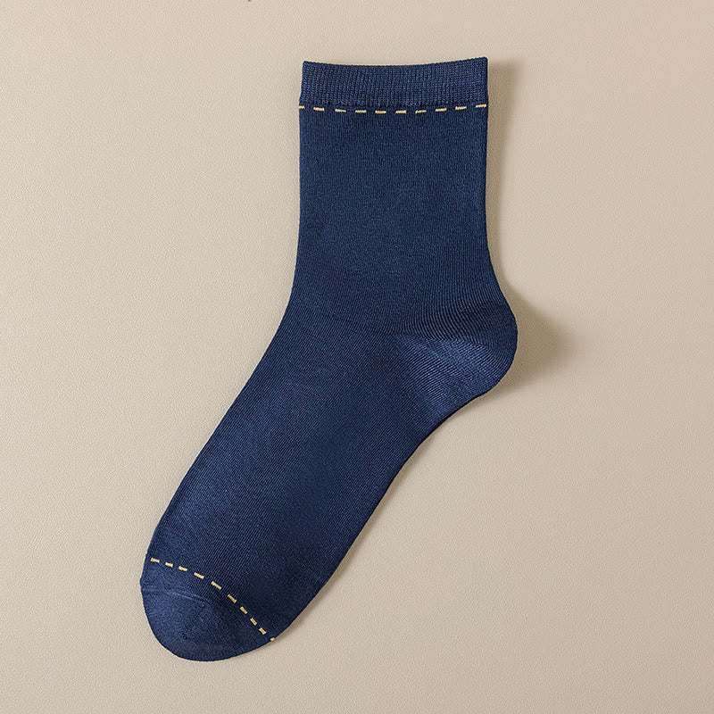 Chaussettes respirantes quart de tour (3 paires) - Bleu marine - UE39-44 (US5-10) - image 6