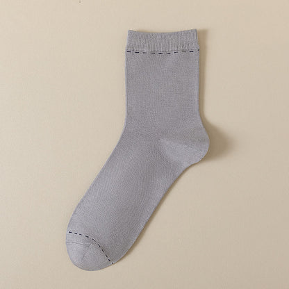Chaussettes respirantes quart de tour (3 paires) - Gris clair - UE39-44 (US5-10) - image 4