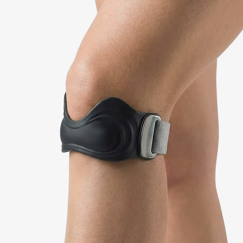 Bande de soutien rotulien en silicone pour le sport - image 1