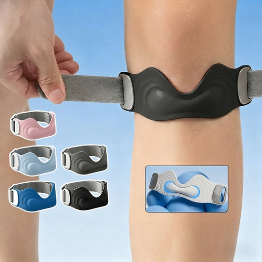 Bande de soutien rotulien en silicone pour le sport - image 0