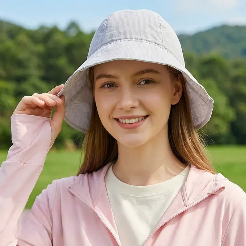 Chapeau de soleil portable à séchage rapide pour l'extérieur - image 0
