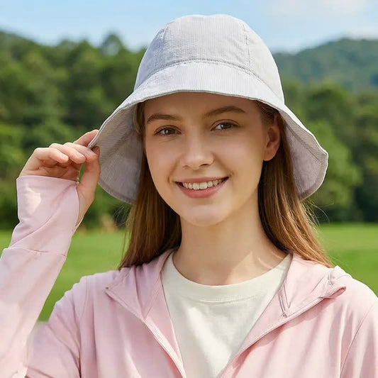 Chapeau de soleil portable à séchage rapide pour l'extérieur - image 0
