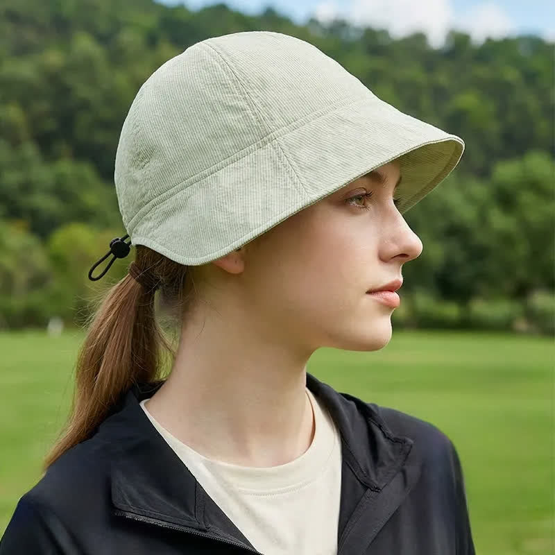 Chapeau de soleil portable à séchage rapide pour l'extérieur - image 2