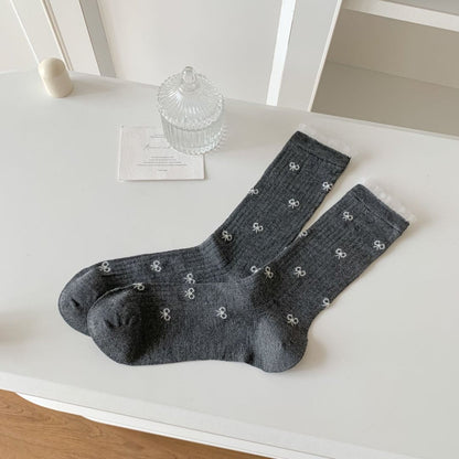 Chaussettes Bow Bamboo Quarter (5 paires) - Gris foncé - EU36-40(US3-7) - image 7