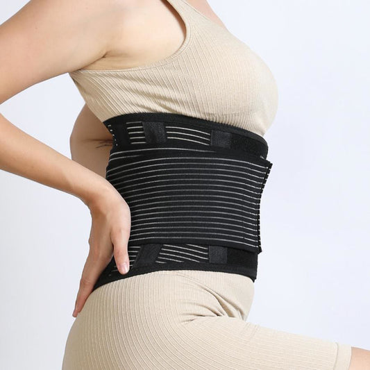 Ceinture lombaire de compression ajustable à taille haute - image 0
