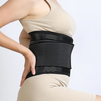 Ceinture lombaire de compression ajustable à taille haute - image 0