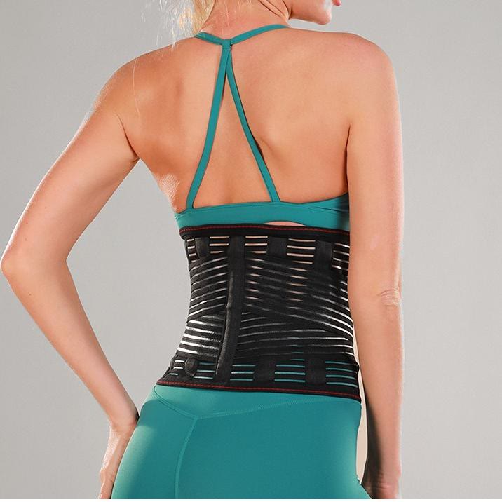 Ceinture de compression lombaire en maille Power Mesh - XXL - Noir - image 2