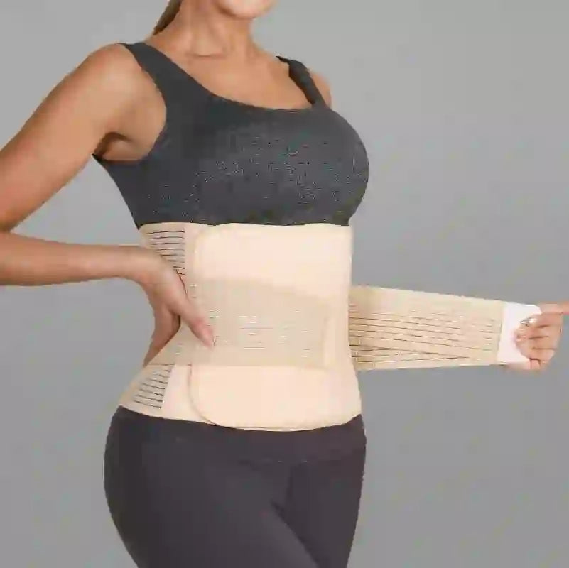 Ceinture lombaire à double sangle - Nu - XXL - image 1