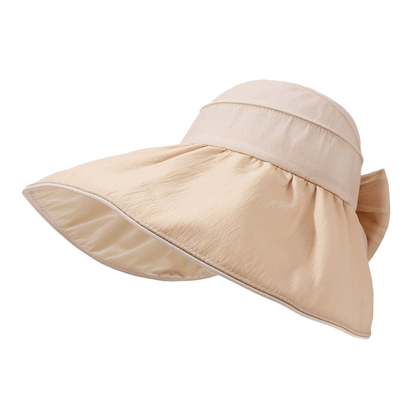 Chapeau de soleil d'extérieur à large bord avec nœud - Kaki - One Size - image 8