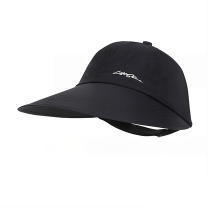 Chapeau de soleil à large bord et séchage rapide pour l'extérieur - Noir - One Size - image 4