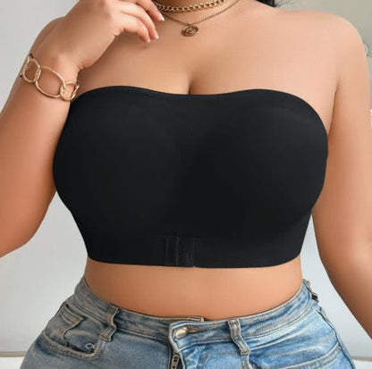 Soutien-gorge push-up sans bretelles Smooth Sculpt - Noir - XXXXXL - image 1