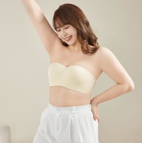 Soutien-gorge sans bretelles Smooth Lift - Champagne - Coupe pleine 40BC - image 1