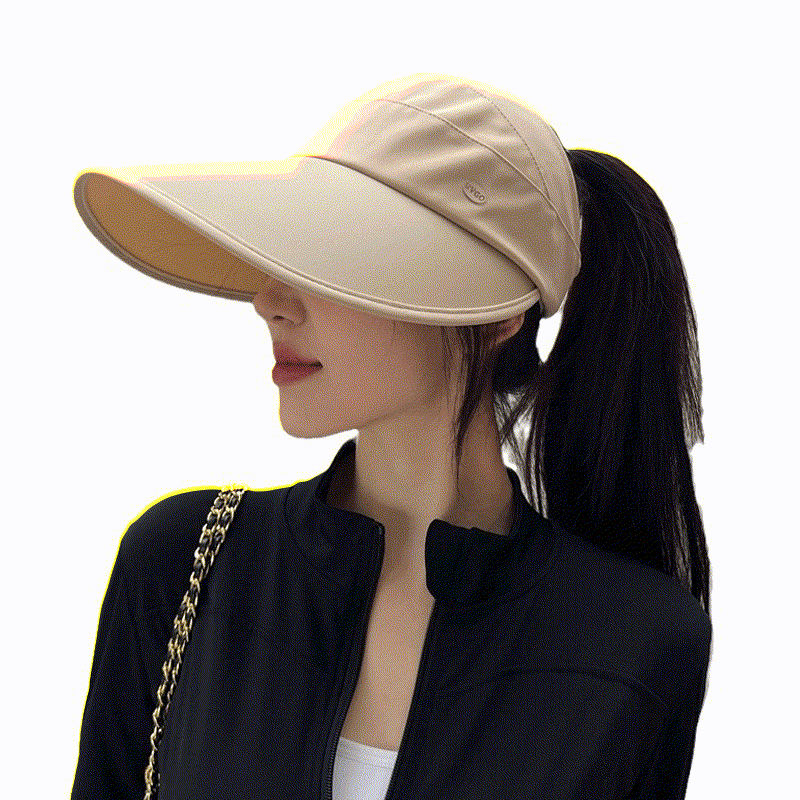 Chapeau de soleil décontracté, pliable et rafraîchissant - Kaki - One Size - image 1