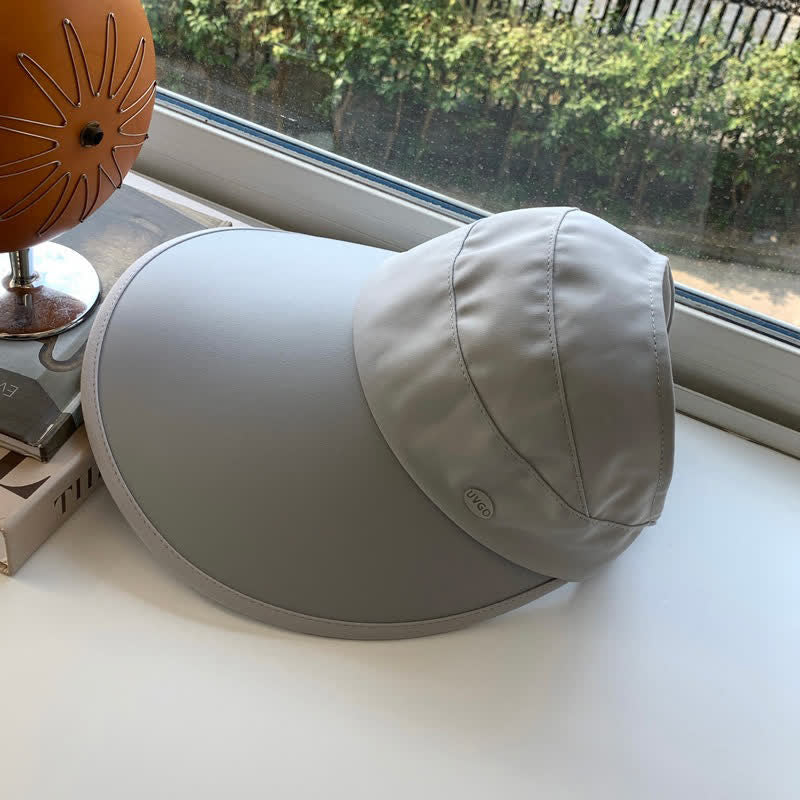 Chapeau de soleil décontracté, pliable et rafraîchissant - Gris clair - One Size - image 8