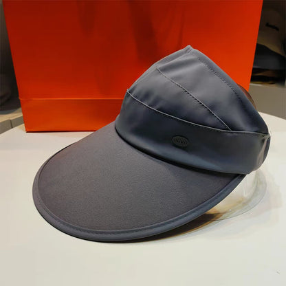 Chapeau de soleil décontracté, pliable et rafraîchissant - Gris foncé - One Size - image 9