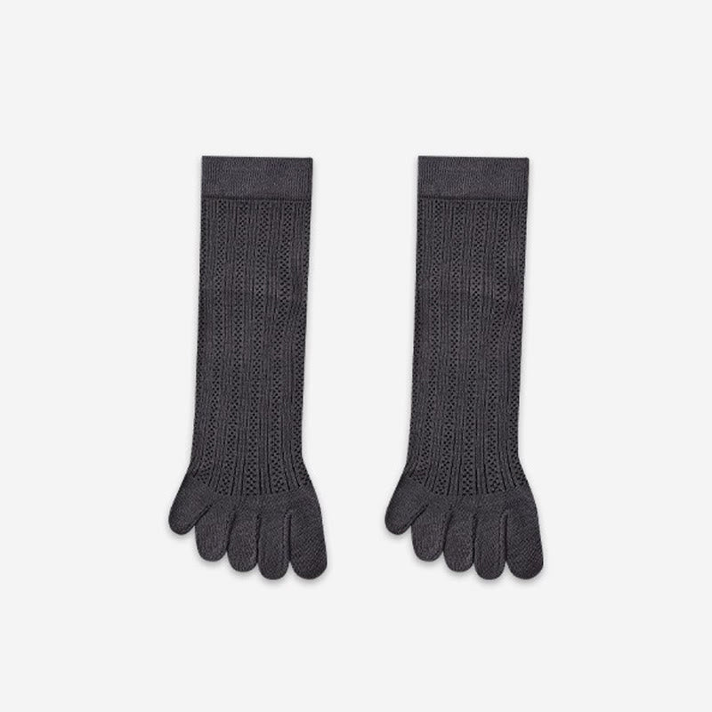 Chaussettes respirantes en bambou (3 paires) - Gris foncé - EU39-44(US6-10) - image 7