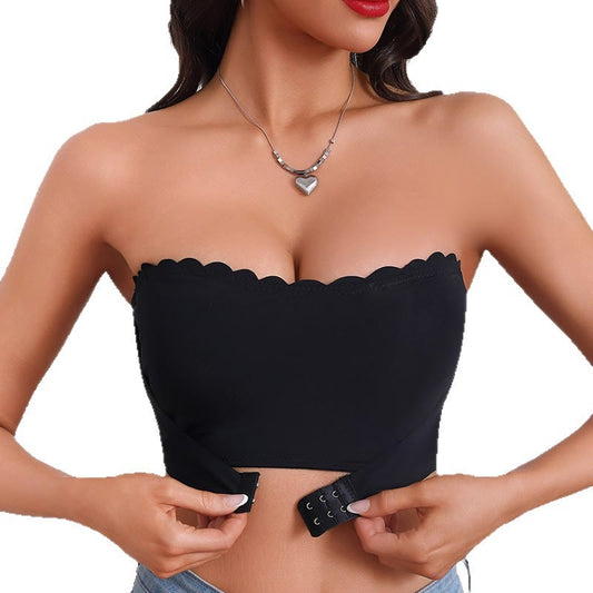 Soutien-gorge SculptLift sans bretelles à fermeture avant - Noir - XL - image 0