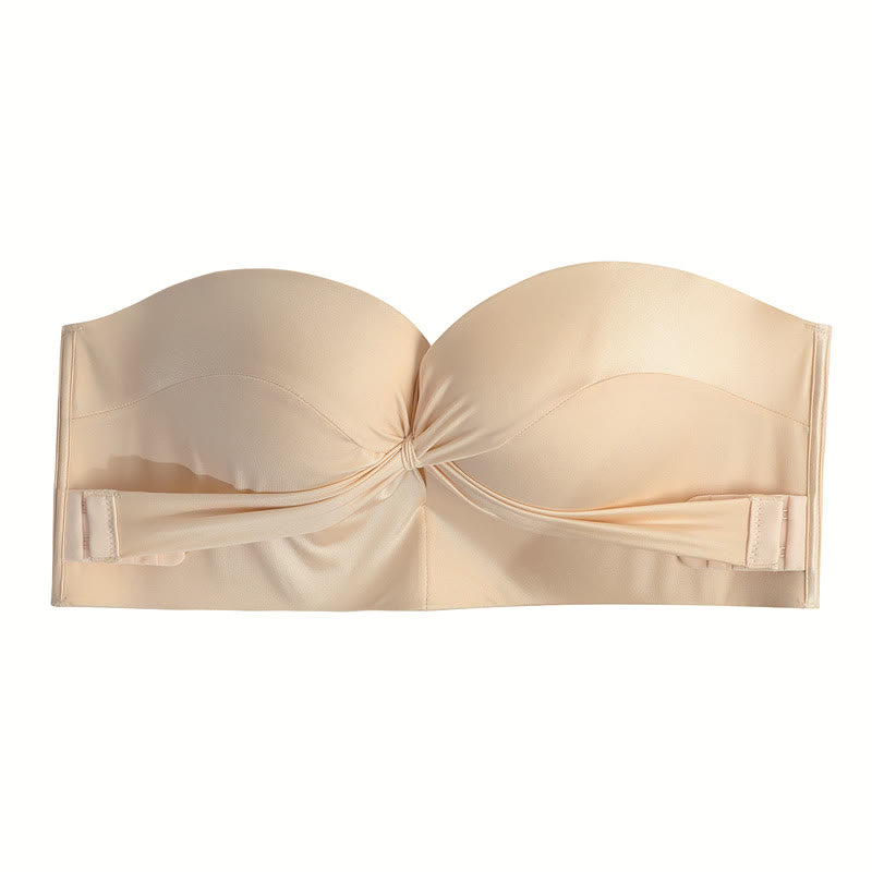 Soutien-gorge sculptant sans bretelles à décolleté cœur - Nu - 42/ 95 °F - image 3